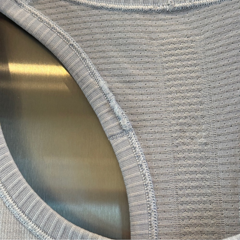 Lululemon Swiftly Tech Racerback Tank Top Caspian Light Blue Lightweight OG - Picture 14 of 16